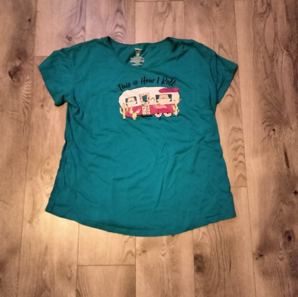 Camper pajamas from Secret Treasures.